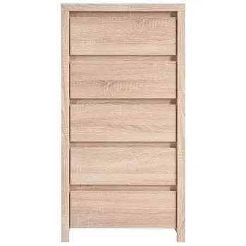 Komoda LOBATES komoda 5S, dub sonoma, 5 let záruka + PROVĚŘENO zákazníky + vyzvednutí ZDARMA