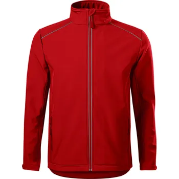 Pánská Softshellová bunda Valley, Barva látky --červená--, Střih Pánsky/UNISEX, Velikost S
