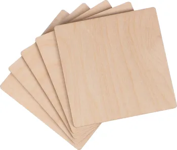 Sixtol Creative Wood Set SX3052 dřevěné destičky 5 ks