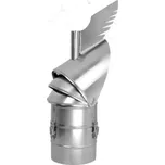 DRAGON natáčecí hlavice do nerezového komínu ø 180 mm - odklápěcí