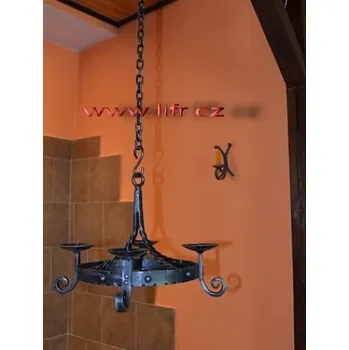 Svícen Kovový svícen Kruh komplet