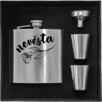 Placatka Placatka v krabičce Nevěsta - s květinou