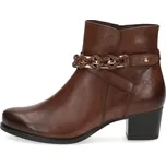 Caprice kotníková obuv 25336 cognac nappa, velikost 38.5