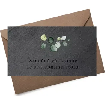 Svatební dekorace Kamenná pozvánka LAUDY