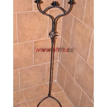 Svícen Kovový svícen Romantická jehla 2