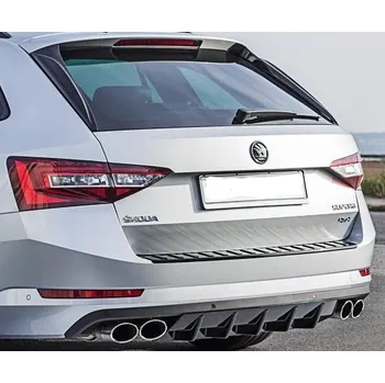 Tuning Flaps-deflektory zadního okna, černý lesklý "klavírlak" - Škoda Superb III. Sportline Combi (Škoda Superb III. Sportline Combi 2015 –›)