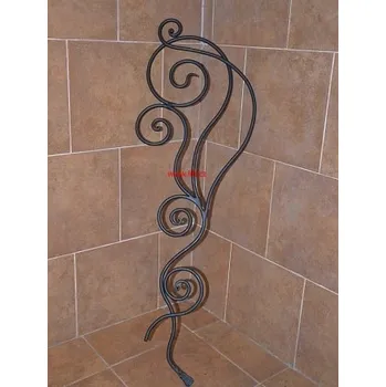 Svícen Kovaná dekorace na zeď 28