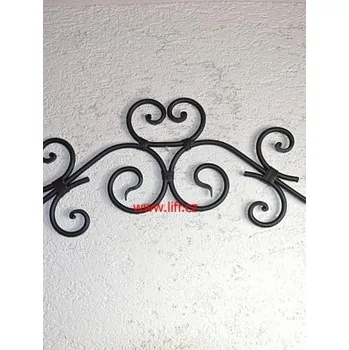 Svícen Kovaná dekorace na zeď 26