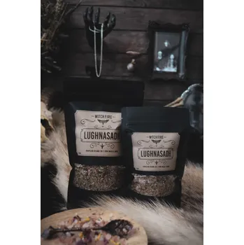 Koupelová sůl Koupelová bylinná sůl Lughnasadh Hmotnost: 500g