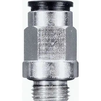 GREISINGER GDZ-QC6 rychlospojka pro hadici 6/4 s vnějším závitem G 1/8", niklovaná mosaz