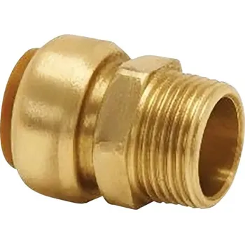 Instalatérský materiál Push-fit přechodka vnější 3/8",10 mm