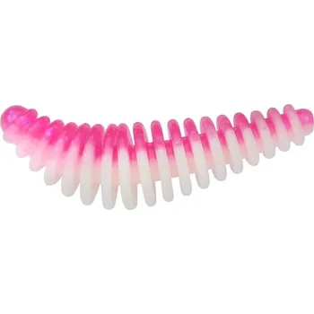 Umělá nástraha Berkley Gumová Nástraha PowerBait Power Pupa Pink White Délka: 4,5cm, Počet kusů: 8ks
