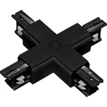 Ecolite TRACK X spojka na 3-fázové lišty, černá TR-SPOJKA/X-3F/CR