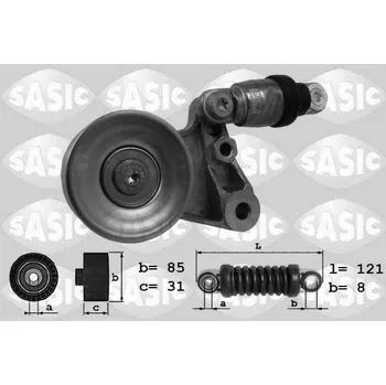 Napínák, žebrovaný klínový řemen SASIC 1626145