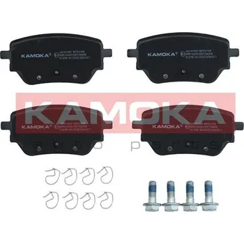 Brzdový systém Sada brzdových destiček, kotoučová brzda KAMOKA JQ101037