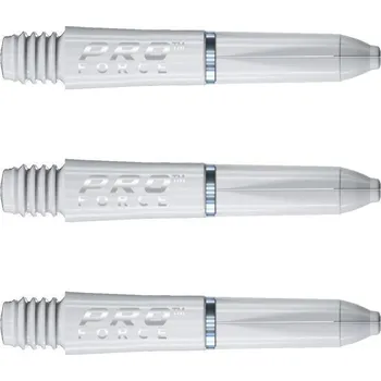 Příslušenství pro šipky Násadky na šipky Winmau Pro Force bílé, extra krátké