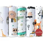 JASMINE bavlněné pleny box 5ks Unisex 3 70x80 cm
