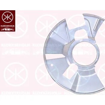 Brzdový kotouč Ochranný plech proti rozstřikování, brzdový kotouč KLOKKERHOLM 3421378