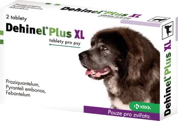 Antiparazitikum pro psa KRKA Dehinel Plus XL