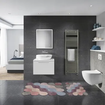 Koupelnová předložka Koupelnová sada koberců DUALITY mix barev