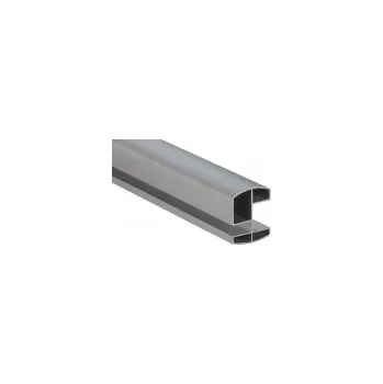 Nábytkové kování Wc al elox profil horní 13/18 mm pro kabinky, délka 3, 2m