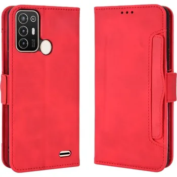 Pouzdro na tablet VSECHNONAMOBIL 54853 SLOT Peněženkový obal pro ZTE Blade A52 červený