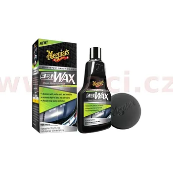 Autovosk MEGUIARS 3v1 Wax - leštěnka s voskem, 473 ml