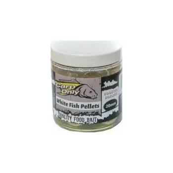 Boilies Carp Only Dipovaný boilies White Fish Pellets 20mm 250ml