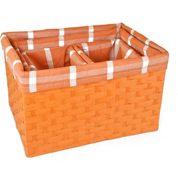 Úložný box Vingo Úložný box oranžový Rozměry (cm): 40x30, v.25,5