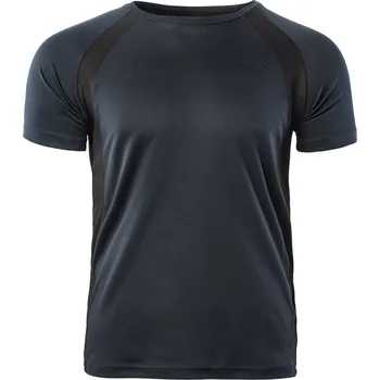 Pánské tričko Pánské Tričko s krátkým rukávem HI-TEC MAVEN M000143872 – Tmavě modrá S