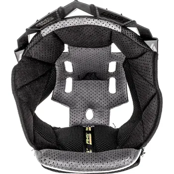 Helma na motorku Klobouk interiéru pro přilbu AVIATOR 3, AIROH (šedý) (Velikost: M)