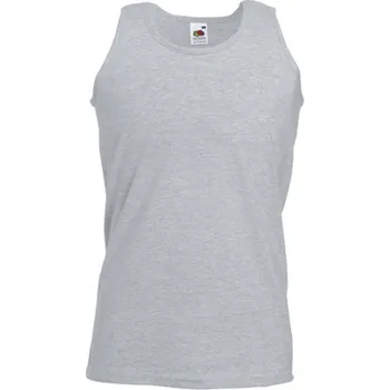 Fruit of the Loom Athletic Vest tílko pánské heather grey - L