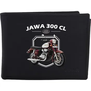 Peněženka STRIKER Luxusní kožená peněženka Jawa 300 CL