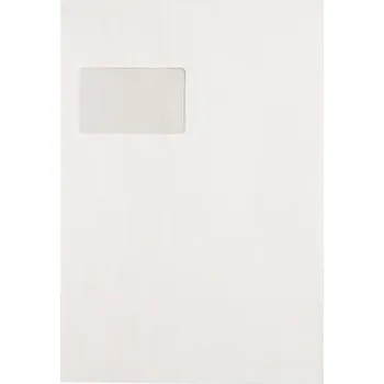 Obálka VICTORIA Obálka, TC4, samolepicí, s krycí páskou, 324 x 229 mm, s okénkem vlevo, VICTORIA 20353