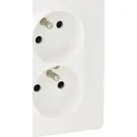 Dvojzásuvka Valena Life bílá natočená Legrand 753186