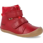 Barefoot dětské zimní boty Koel - Emil nappa Tex Red červené Velikost: 23
