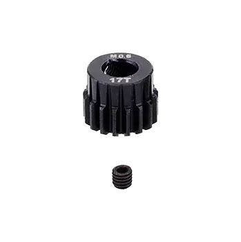 RC náhradní díl Pastorek ocel modul M0.6 17T (zubů) hřídel 5mm
