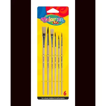 Umělecký štětec Patio Colorino štětec 6ks 2,4,6,8,10,12 298799