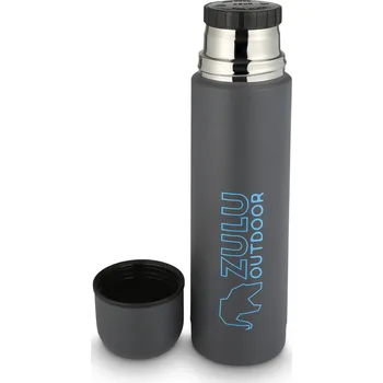 Termoska Termoska Zulu Vacuum Flask 0,5L Barva: šedá/modrá