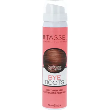 Stylingový přípravek Sprej pro zakrytí odrostů Tassel Cosmetics Bye Roots - 75 ml, světle kaštanová (07277/65) + dárek zdarma