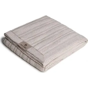 Dětská deka Maceshka Pletená deka Maceshka - hrášek, beige