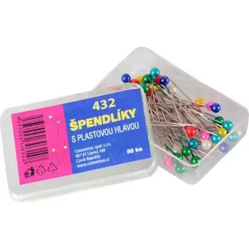 špendlík 432 mix barev (50ks)