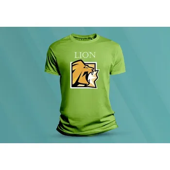 Dětská móda Dětské bavlněné tričko Rainbow six siege Lion 3. velikost S Lime