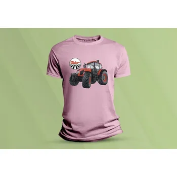 Dětské bavlněné tričko Traktor Zetor Forterra. Růžová velikost 152 (12-13 let)