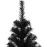 Vánoční stromek vidaXL Umělý vánoční stromek se stojanem 329180 černý