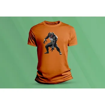 Chlapecké oblečení Dětské bavlněné tričko Venom. velikost 104 (3-4 roky) Oranžová