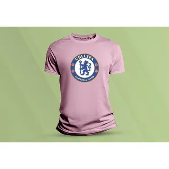 Dětské bavlněné tričko Chelsea. Růžová velikost 116 (5-6 let)