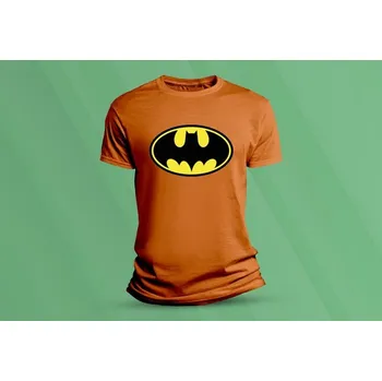 Chlapecké tričko Dětské bavlněné tričko Batman 1. velikost 104 (3-4 roky) Oranžová