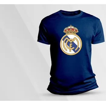 Chlapecké tričko Dětské bavlněné tričko Real Madrid. velikost 104 Námořnická modrá