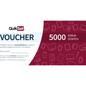 Dárková krabička Dárkový voucher na nákup v hodnotě 5000Kč